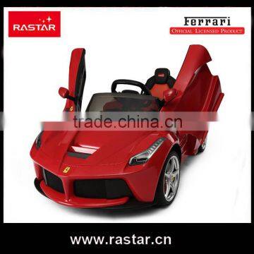 Rastar shopping toy Ferrari licenced LaFerrari ride on car toys for kids