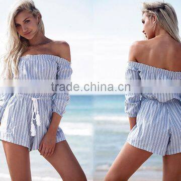 Womens Designer One Piece Party Dress Women Apparel Summer Dress Clothing Sexy off Shoulder Dress