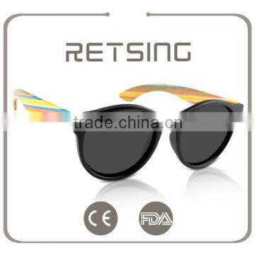 2016 FDA Wholesale Mirror Polarised Lens China Plastic Bamboo Sunglasses Custom Logo Wooden Sunglasses photo-5