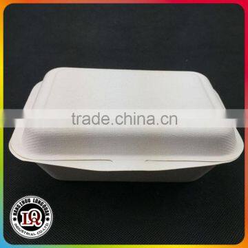 Disposable Bagasse Food Box Hot Sale