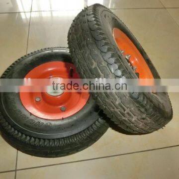 3.50-5 rubber tyre, rubber wheel 350-5