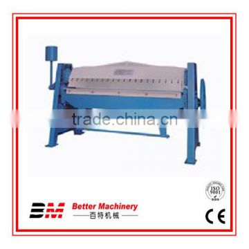 Long life W67 1x1000 manual folding machine metal