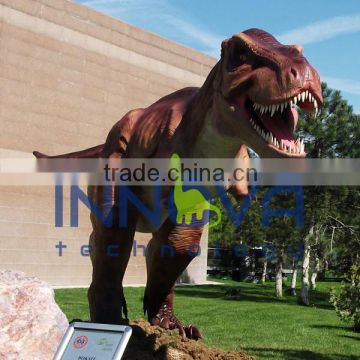 Dinosaur playground equipment mechanical dinozor with dinosaur video