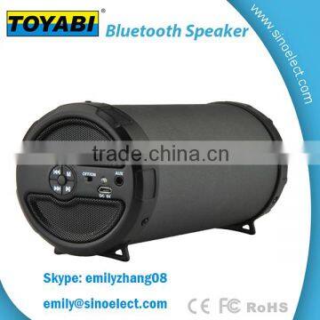 Clear Plastic pvc bent sound tube bluetooth speaker V2.1 EDR support TF FM USB