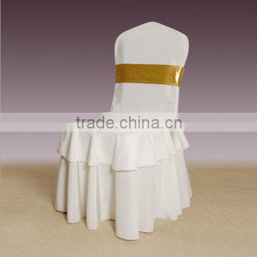 New polyester chair cover for hotel banquet hall