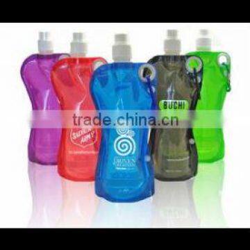 Hot promotion gift foldable water bottle