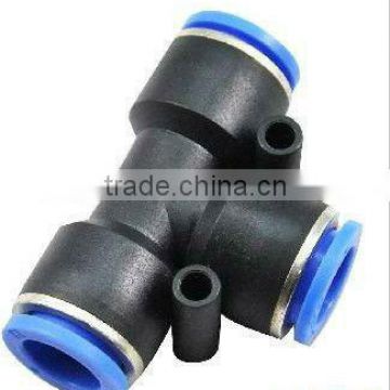 Plastic brass pneumatic fitting quick connect pipe fittings pneumatic push in fittings