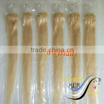 micro ring bead hair extension remy micro braiding hair brazilian micro ring loop hair extensions