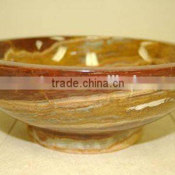 Natural customized designed washroom basins