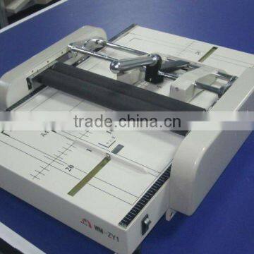 Hot Sale Table Top Desktop book binding machine Automatic A3 Folding and Binding Machine for books