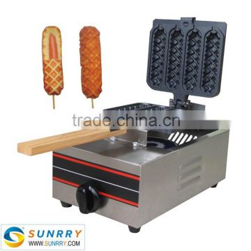 Different 4PCS Spike Hot Dog Making Machine used Gas With CE (SUNRRY SY-WM39D)