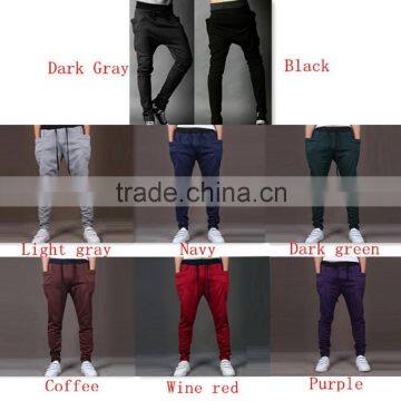 Harem Sweat Pants For Men's Latest Fashion Designs 2015 100% best quality