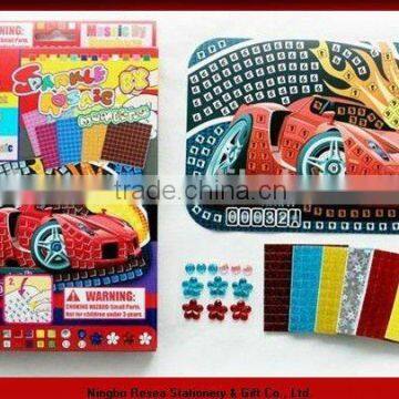 Puppy Sticky Mosaics/DIY Craft Kit/develop Kids Wisdom/fun/EVA/sticky Mosaics for Kids