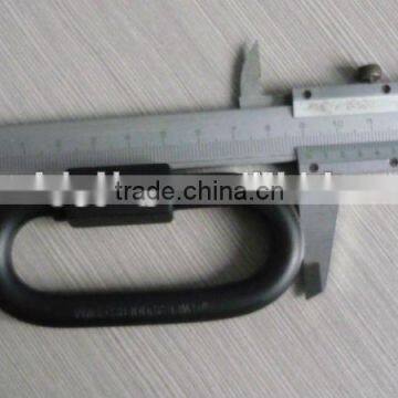 BLACK PLATED CARABINER QUICK LINK /WIRE ROPE ACCESSORY photo-2