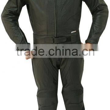 Big Skull Motorcycle Racing Suit Leather Suit photo-2