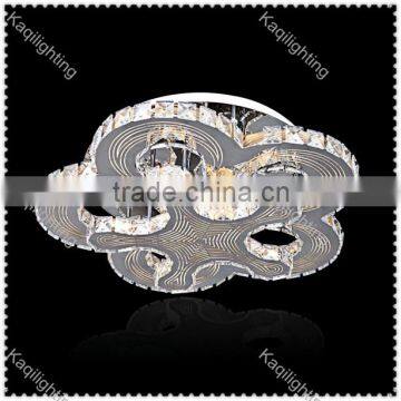 Modern LED Flush Mount Indoor Light Crystal Ceiling lamp