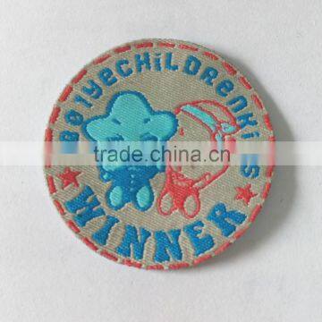 Direct Factory 3d soccer embroidery patch custom