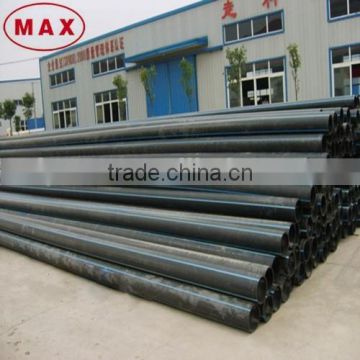 Plastic HDPE tube DN200mm, flexible sewer pe pipe for drain