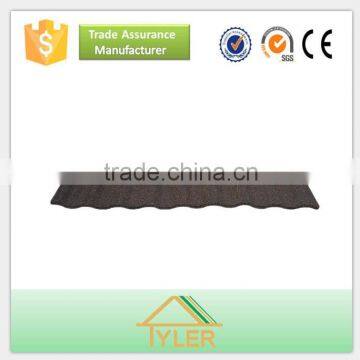 Color Stone coated metal aspirant roof tile