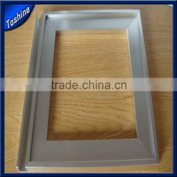 customer design kitchen cabinet , sliding wardrobe door edge aluminum extrusion profile