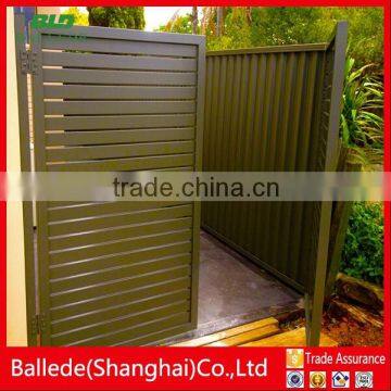 Low Cost High Quality Horzontal Aluminum Louver Fence photo-2