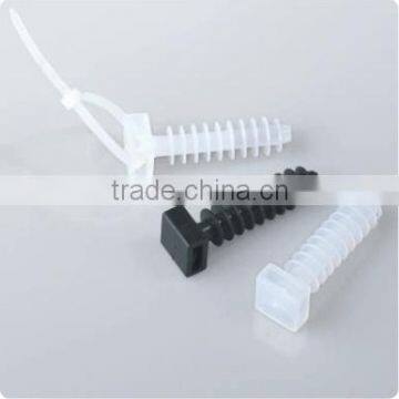 Nylon plastic Cable Tie Holder