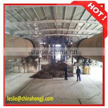 High efficient durable kaolin rotary kiln with ISO CE approved