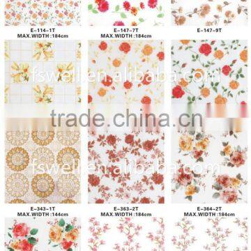 PEVA Plastic Printed Transfer Transparent Table Cloth photo-3