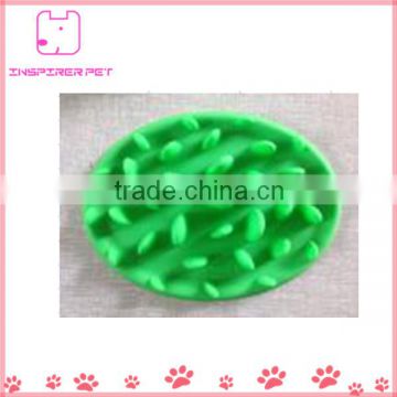 New fashion slow speed eater silicone pet food bowl