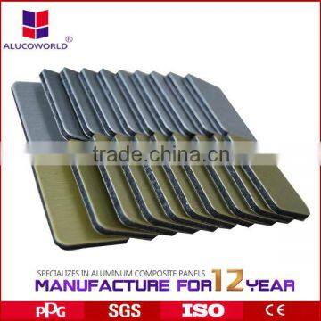 indoor /outdoor/PE/PVDF coating acm/acp/mirror panel for kitchen