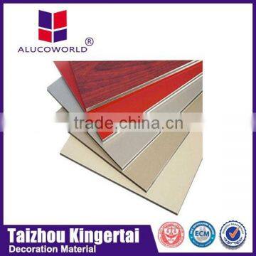 3mm 4mm Alucoworld excellent fireproof performance latest design ventilated rainscreen cladding