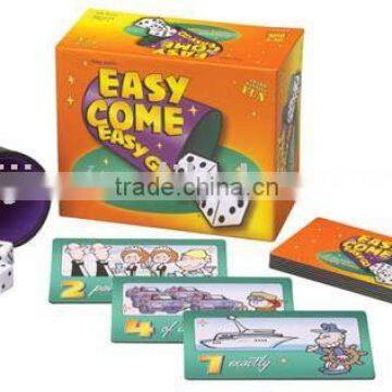 top quality playing card and dice set