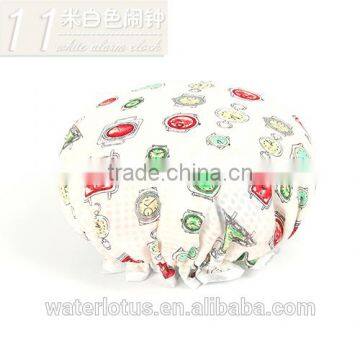 promotional gift girl printing colorful shower cap