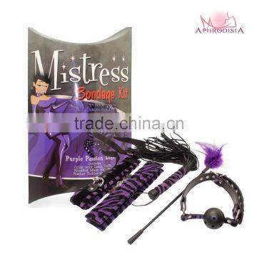 sex toys sexy toys Paddle,whip, eye mask, cuffs,collar with leash -Black Passion Line role play