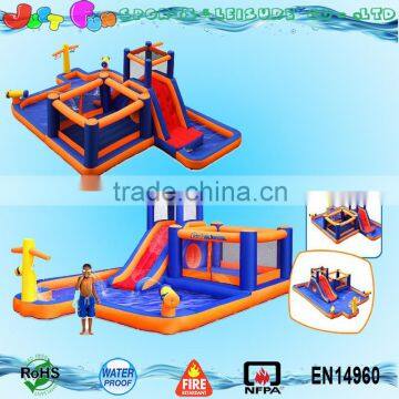 24ft long cheap inflatable commercial water park for sale                        
                                                                                Supplier's Choice