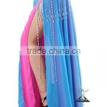 Modern and Sexy Belly Dancing Skirt Long for Belly Dance Performance