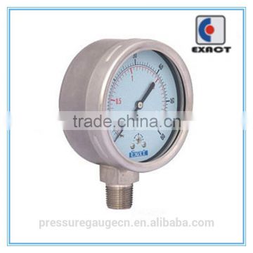 International brand Exact stainless steel capsule pressure gauge