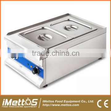 Commercial hotel restaurant table top electric bain marie food warmer