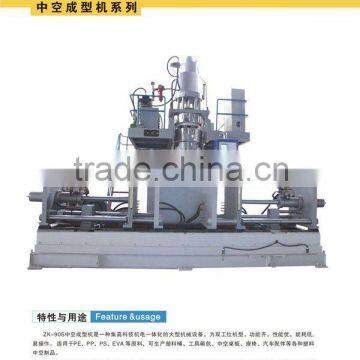 double station blow moulding machine