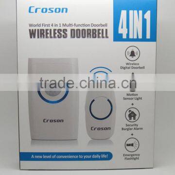 Elegant Digital Wireless Doorbell With 4 in 1 Functions photo-4
