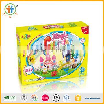 Newly plasticine packing modeling clay machine toys