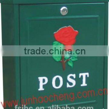 aluminium letter box/letter boxes for sale/JHC-2034C/decorative letter box