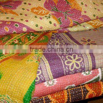 handmade kantha quilts