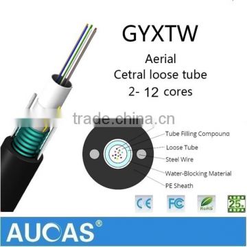 Manufacture GYXTW 4 Core/6 Core/12 Core/24 Core Multimode Fiber Optic Cable for Outdoor