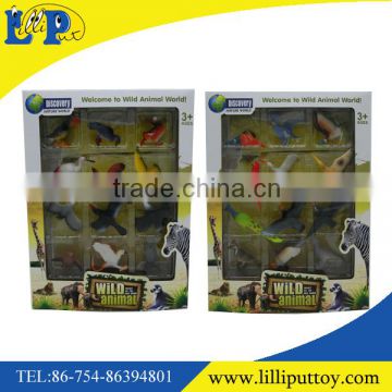 Wild animal toy emulational bird toy world