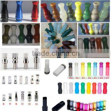 Wholesale eGo /510 Metal/ Plastic/ Slicon /Glass Drip Tips