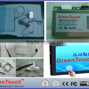 GreenTouch 15 Inch Industrial Control SAW Touch Screen,SAW Transparent Glass 15inch Touch Screen photo-5
