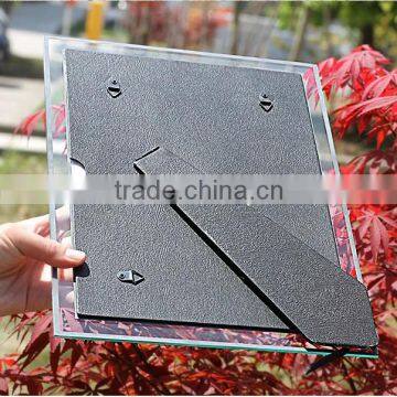 4x6 5x7 Hanging Beveled Glass Photo Picture Frame for Home Decor Gifts photo-6