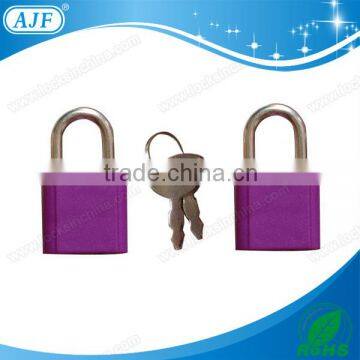 AJF Wholesale Popular Colorful Square Plastic Mini Key Locks