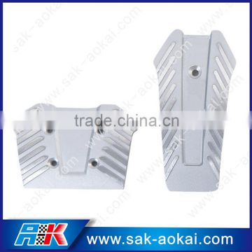 Good quality Racing Aluminum Car Foot Pad